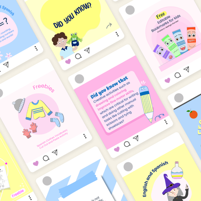 IG Feed Design for Teacher Pay Teachers Sellers